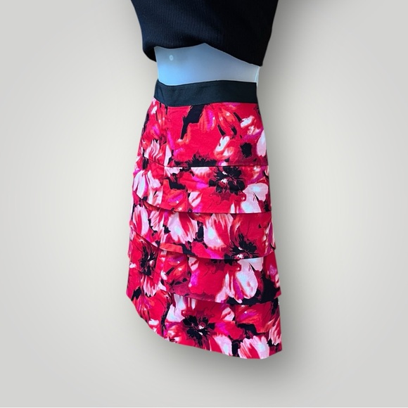 Larry Levine Hawaiian Floral Skirt - Picture 16 of 16